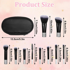 EupHHonycs foundation brush closeup shows precise, natural-looking base application.