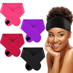 Eurzom 4-piece satin hair wrap set in colors for versatile daily wear