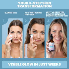 Eva Naturals face application of serum showing quick absorption and hydration