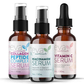 Eva Naturals Vitamin C serum bottle for radiant skin and even tone.