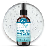 Eva Naturals Matrixyl 3000 & Argireline serum bottle close-up for smoother skin