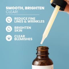 Close-up texture swirl highlights lightweight gel formula ideal for acne-prone skin.
