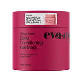 Eva·NYC Therapy Session mask jar close-up with hydrating formula for revived, softer hair.