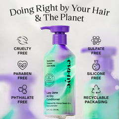 EVANYC Lazy Jane frizz-control action highlights healthier-looking strands.