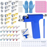 Evatage ear piercing gun kit contents support at-home convenience and quick setup.