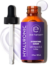Eve Hansen Hyaluronic Acid Serum bottle ready for daily hydration.
