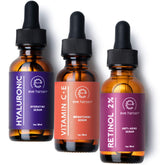 Eve Hansen Hyaluronic Acid Serum bottle for deep hydration and smoother skin.