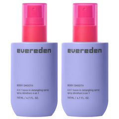 Evereden Kids Detangler Spray bottle front showing lightweight detangling formula.