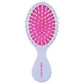 Evereden kids detangling brush front view showing ergonomic grip for easy use.