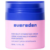Evereden Kids Face Cream Cool Peach jar provides daily gentle hydration for sensitive skin.
