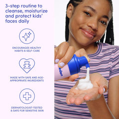 Evereden Kids SPF 30 Mineral Sunscreen tube emphasizes mineral protection with zinc oxide.