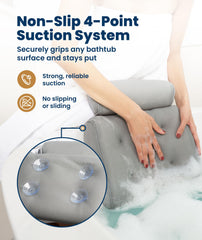 Everlasting Comfort pillow includes a built-in drying hook for fast air drying.