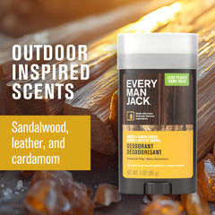 Every Man Jack Amber + Sandalwood texture detail shows smooth, non-sticky feel.