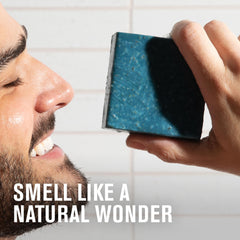 Every Man Jack Cold Plunge texture close-up reveals subtle grit for exfoliation.
