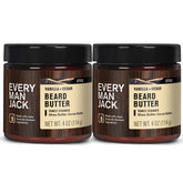 Every Man Jack beard butter vanilla cedar jar hydrates dry beards