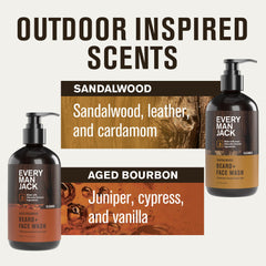 Every Man Jack ingredients Aloe glycerin close-up hydrates beard and skin