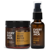 Every Man Jack beard oil bottle pour for lightweight hydration on dry beards.