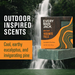 Every Man Jack Cold Plunge soap with invigorating pine—uplifts senses during post-workout wash.