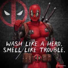 Every Man Jack Deadpool body wash pump-dispense for easy daily use