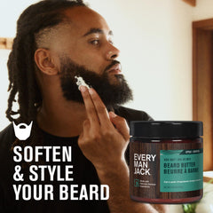 Every Man Jack natural ingredients including shea and coconut for beard care