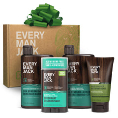 Every Man Jack sea minerals citron body wash bottle for refreshing daily cleanse.