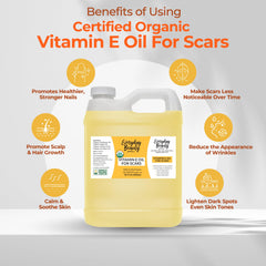 Everyday Beauty Vitamin E Oil application on scar-prone skin for gentle care
