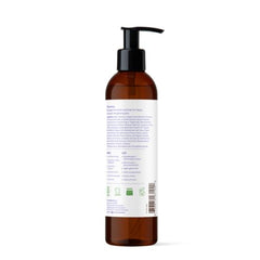 Everyone nourishing lavender-aloe lotion pump shows easy daily application.