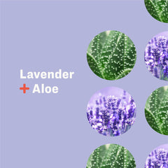 Close-up of the lotion texture indicating lightweight, fast-absorbing formula.