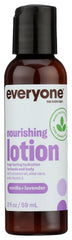 Everyone vanilla lavender 2in1 lotion bottle—calm, hydrated skin.