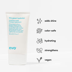 EVO The Great Hydrator swirl demonstrates a rich, nourishing formula.