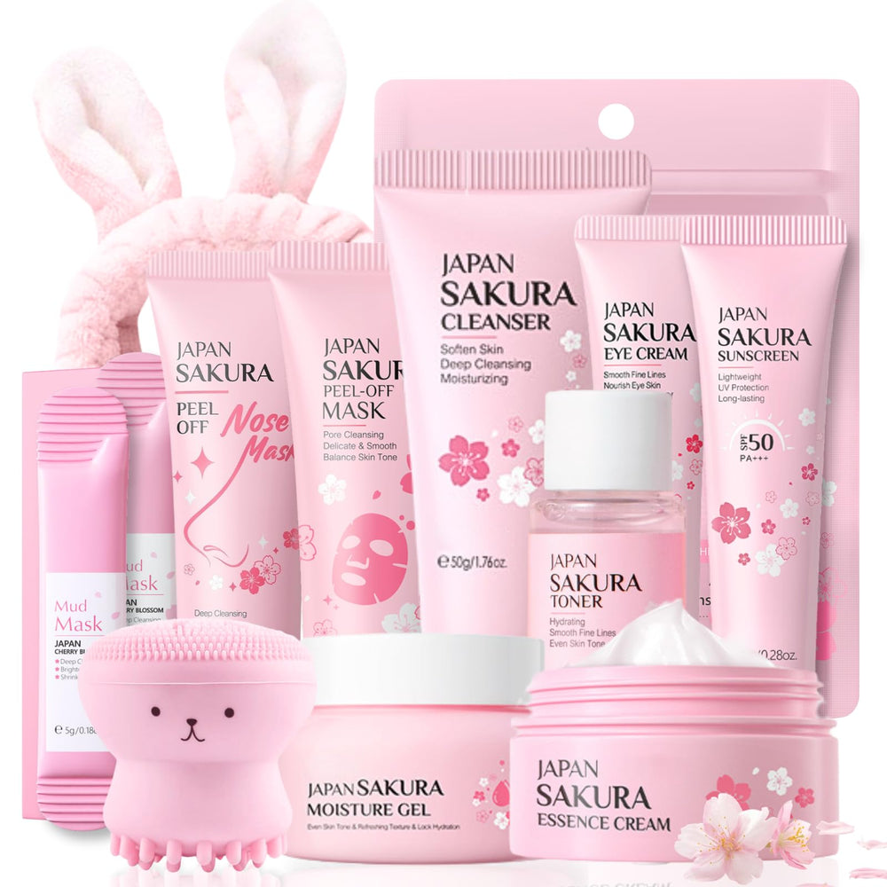 Evolvique Sakura teen cleanser bottle for refreshing, hydrated skin