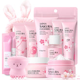 Evolvique Sakura teen cleanser bottle for refreshing, hydrated skin