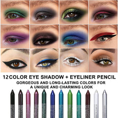 evpct light blue shimmer eyeliner pencil closeup showing bright color for fresh daytime makeup.