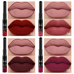 evpct matte velvet finish creates a modern, long-wear look.