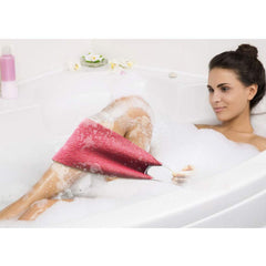 Evridwear back scrubber reach-shoulders-mid-back helps clean hard-to-reach areas easily
