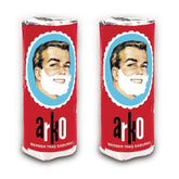 EVYAP Arko shaving cream stick 2-pack closeup for smooth blade glide.