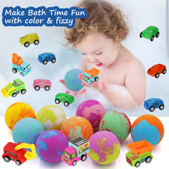 Excalla bath bombs scents — nine delightful fragrances for refreshing kid-friendly baths.