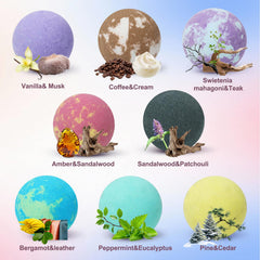 Excalla peppermint bomb offers cooling, revitalizing bath experience