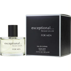 Exceptional Parfums' exceptional-because-you-are bottle front for daily wear confidence