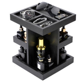 EXIN DECHEN Cologne Organizer rotates 360 degrees for easy access to fragrances.