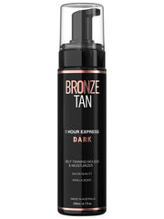 Existing Beauty Bronze Tan Mousse packaging showcases premium self-tanner for easy tanning