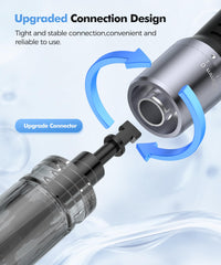 EXODD derma roller handle with ergonomic, non-slip grip for comfortable sessions.