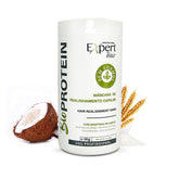 Expert Hair Bio Protein Botox bottle closeup showing formaldehyde-free formula for sleek hair