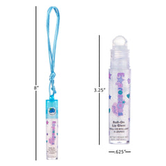 Expressions lip gloss necklace pack fruit flavors offer variety for playful lips.