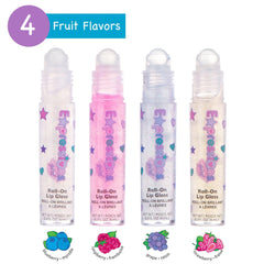 Expressions lip gloss necklace pack worn as necklace for on-the-go hydration.