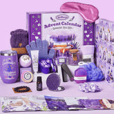 Exun Advent Calendar 2025 lavender box offers a calming holiday gifting experience.