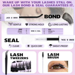 EYDEVRO lash bond and seal secure clusters for smooth wear