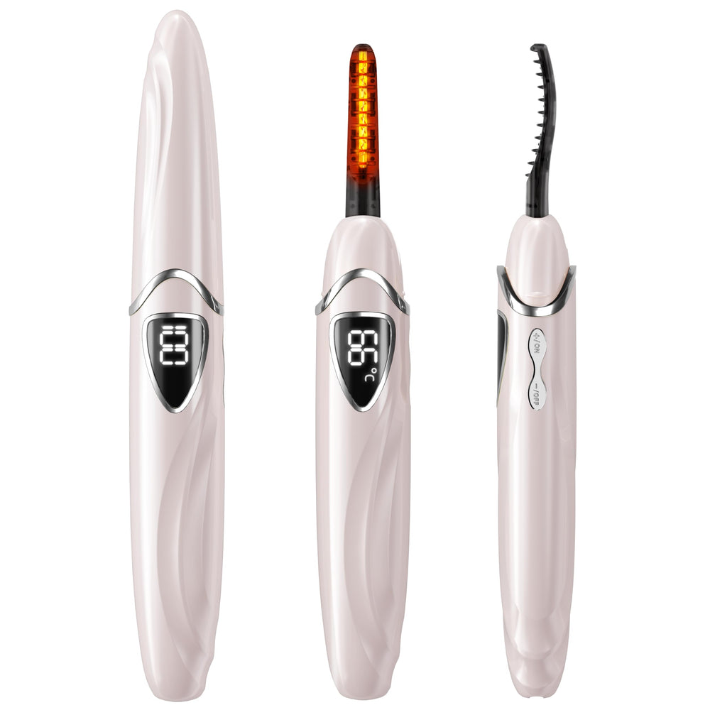 EYECURL S600 in action delivers natural-looking curl with quick daily wear.