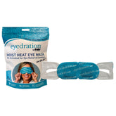 Eyedration air-activated steam mask packaging ready for travel eye-care routine