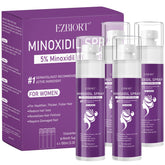 EZBIORT 5% Minoxidil spray bottle for scalp regrowth and daily use